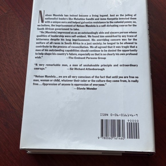 "Higher Than Hope" Nelson Mandela Biography Hardback Book - Picture 2 of 9